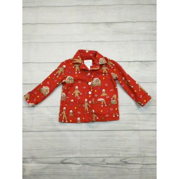 18m Nick & Nora Gingerbread Pajamas - Picture 2 of 9